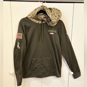 Nike Salute To Service New England Patriots Sweatshirt - Super Bowl Bound